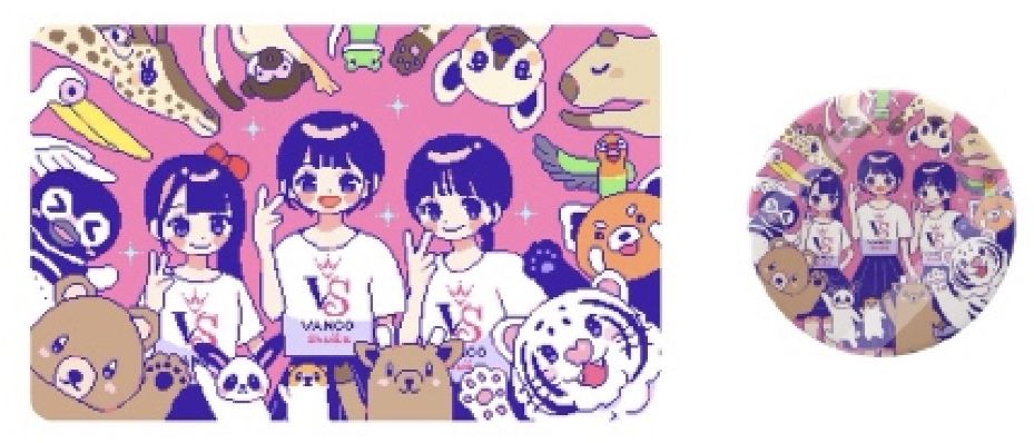 コラボカード＆缶バッジ