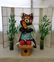 合格祈願パンダくんが登場中です