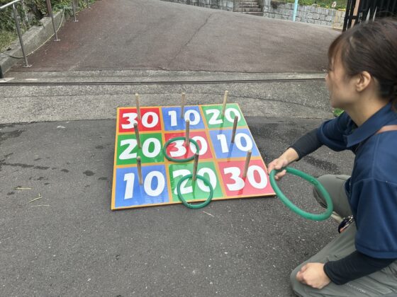④輪投げゲーム